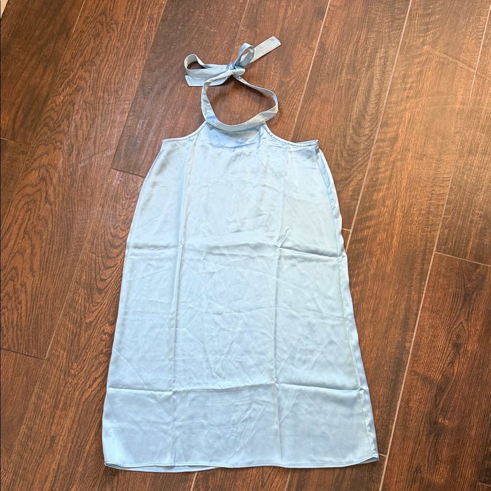 WeWoreWhat Light Blue Midi Dress